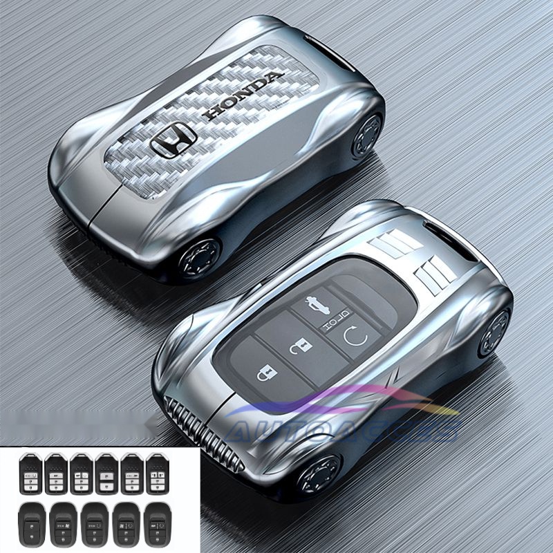 เคสรีโมตกุญแจรถยนต์ สําหรับ Honda CRV CR-V Fit Civic Accord HR-V HRV City Odyssey XR-V