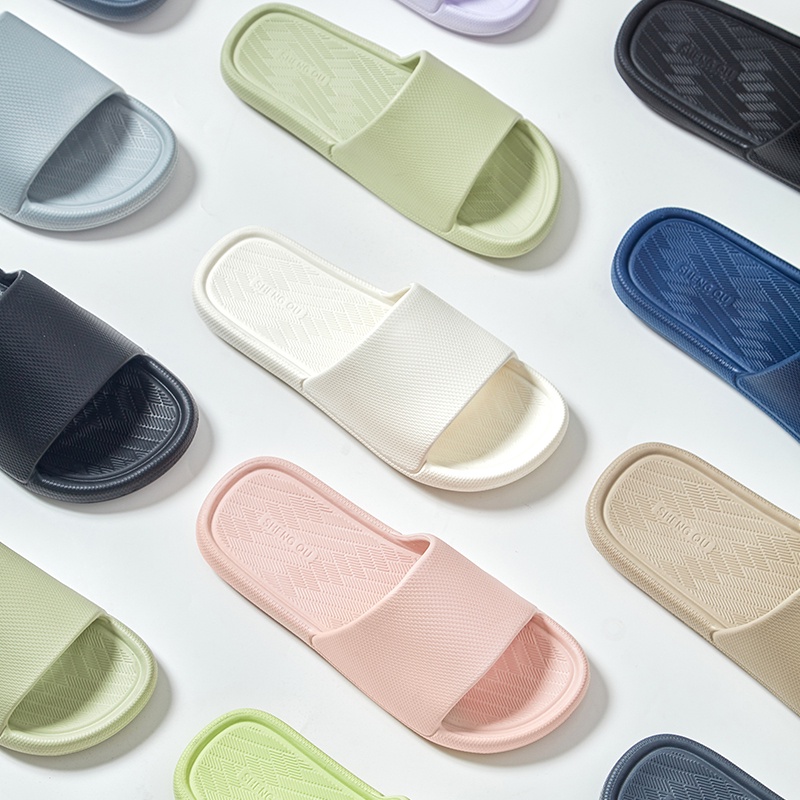 รองเท้าแตะ สําหรับผู้ชายและผู้หญิง | รองเท้าแตะ กันลื่น สําหรับใส่ในบ้าน | รองเท้าแตะ แฟชั่นสไตล์เกาหลี สําหรับผู้หญิง | รองเท้าแตะลําลอง ใช้งานกลางแจ้ง สําหรับผู้ชาย