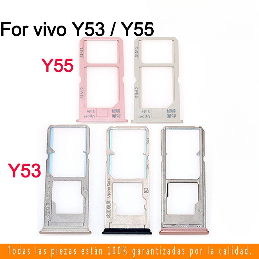 สําหรับ vivo Y53 Y55 ถาดซิมการ์ดสําหรับ vivo y53 y55 1606 ซิมการ์ดผู้ถือการ์ด Reader SD Slot อะแดปเต