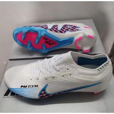 Nike Mercurial basketball shoes vapor 15 elite FG (Air Zoom) football boots white men soccer shoes