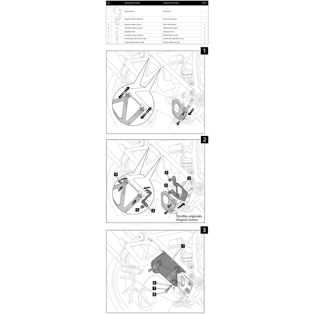 ฝาครอบท่อไอเสีย ด้านบน สําหรับ BMW R1250GS Adventure R1200GS LC Adv R 1250 GS R1250 R1200 - รูปที่ 6