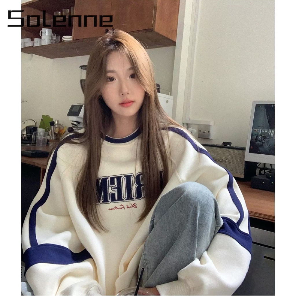 Solenne เสื้อกันหนาว เสื้อฮู้ด New Style สบาย ทันสมัย casual WWY23C0N85 52Z231227