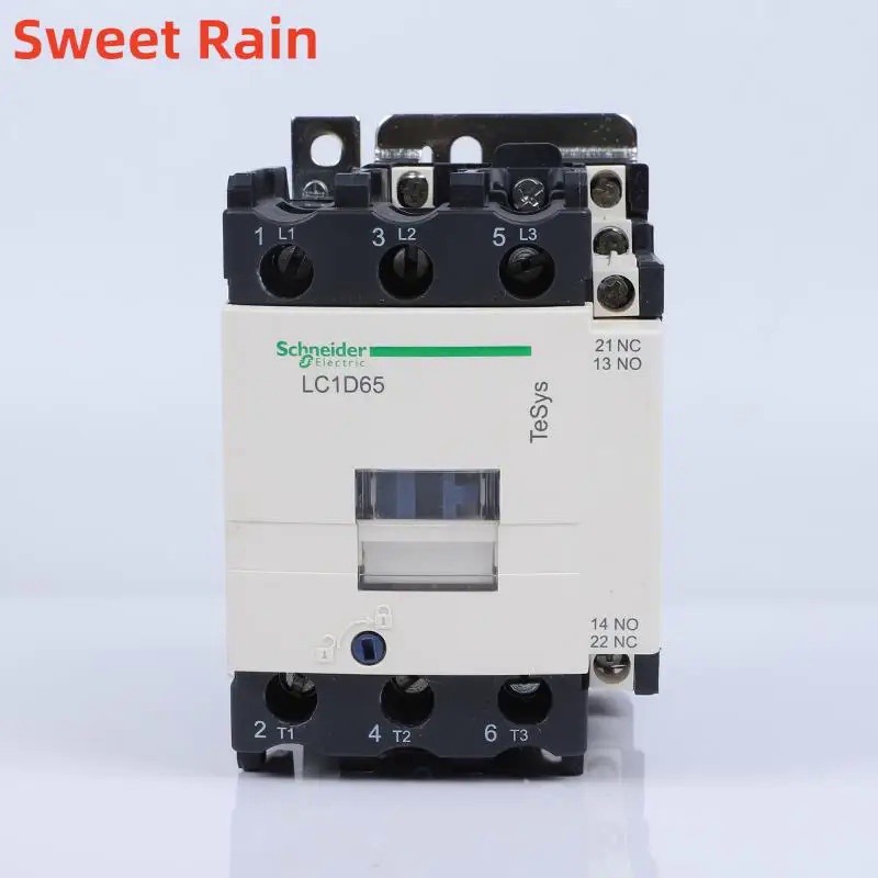 Schneider LC1D65 คอนแทคไฟฟ้า TeSys D 3-ploe คอนแทค-การควบคุมมอเตอร์ LC1D หมวด AC B7C F7C M7C AC24V-3