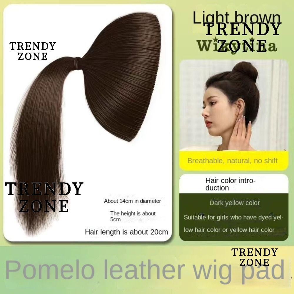 Trendyzone แผ่นซิลิโคนรองผม เพิ่มวอลลุ่ม สําหรับจัดแต่งทรงผมเจ้าหญิง วิกผม DIY