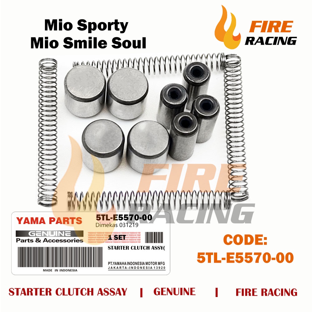 5tl-e5570-0-00 Mio Sporty Mio Smile Soul Start ลูกปัด