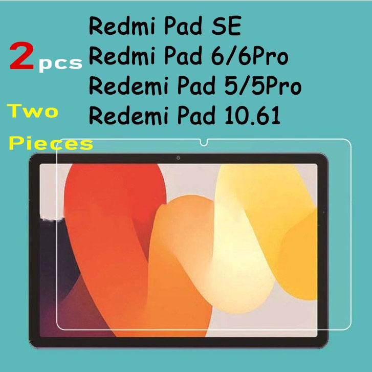 9H ฟิล์มกระจกนิรภัยกันร Mi Pad6/6pro MiPad 5/5Pro redmi pad 10.61redmi pad SE11 HD ล้างฟิล์มป้องกัน