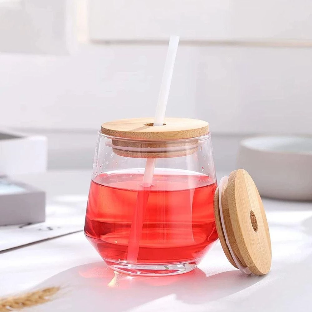 Uniis ฝาปิดขวดโหล Mason Jar พร้อมหลอดไม้ไผ่ 70/86 มม. thumbnail 5