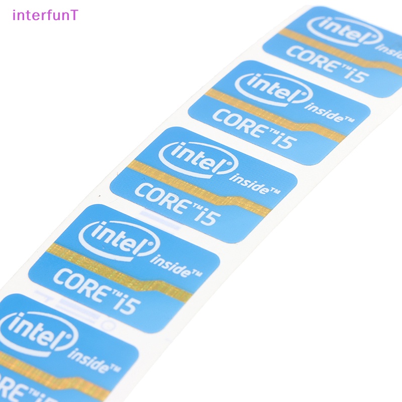 [InterfunT] สติกเกอร์ฉลากโลโก้ อัลตร้าบุ๊ก Intel Core i3 i5 i7 [ใหม่]