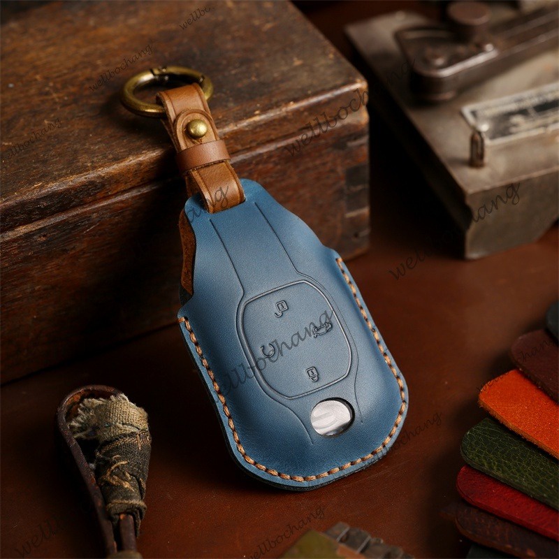 ของแท้หนังกุญแจรถ Fob ฝาครอบกระเป๋ากุญแจสําหรับ GAC Trumpchi 2021 Empow J11 J12 J13 J14 J15 J16 GS8 