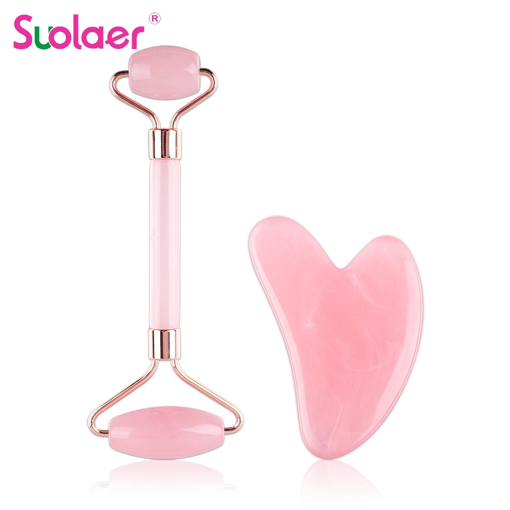 Guasha ลูกกลิ้งเรซิ่น สําหรับนวดใบหน้า และดวงตา