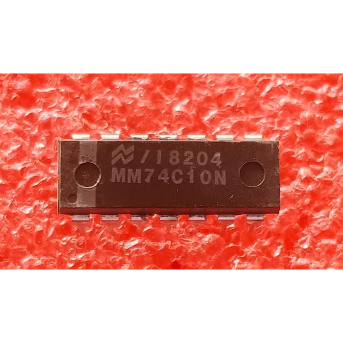 MM74C10N MM74C10 74C10 อะไหล่ ELECTRON