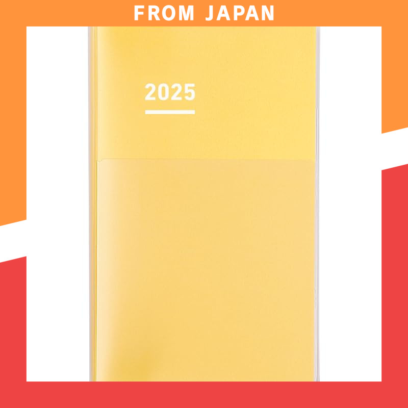 Kokuyo Jibun Techo 2025 Slim Diary - Monthly & Weekly Planner (B6 & A5 Sizes, Various Colors)