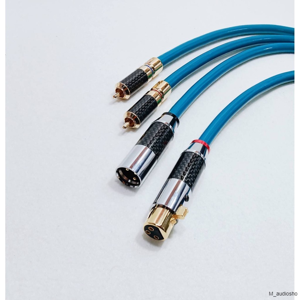....สาย XLR to RCA และ RCA to XLR ORTOFON Reference 8NX หัวท้าย Kevlar ขาทอง แบบ 1 เส้นครับ....