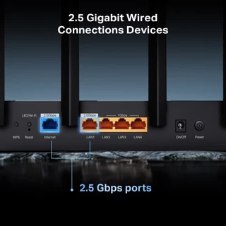 TP-LINK ARCHER BE400 BE6500 DUAL-BAND ROUTER WI-FI 7