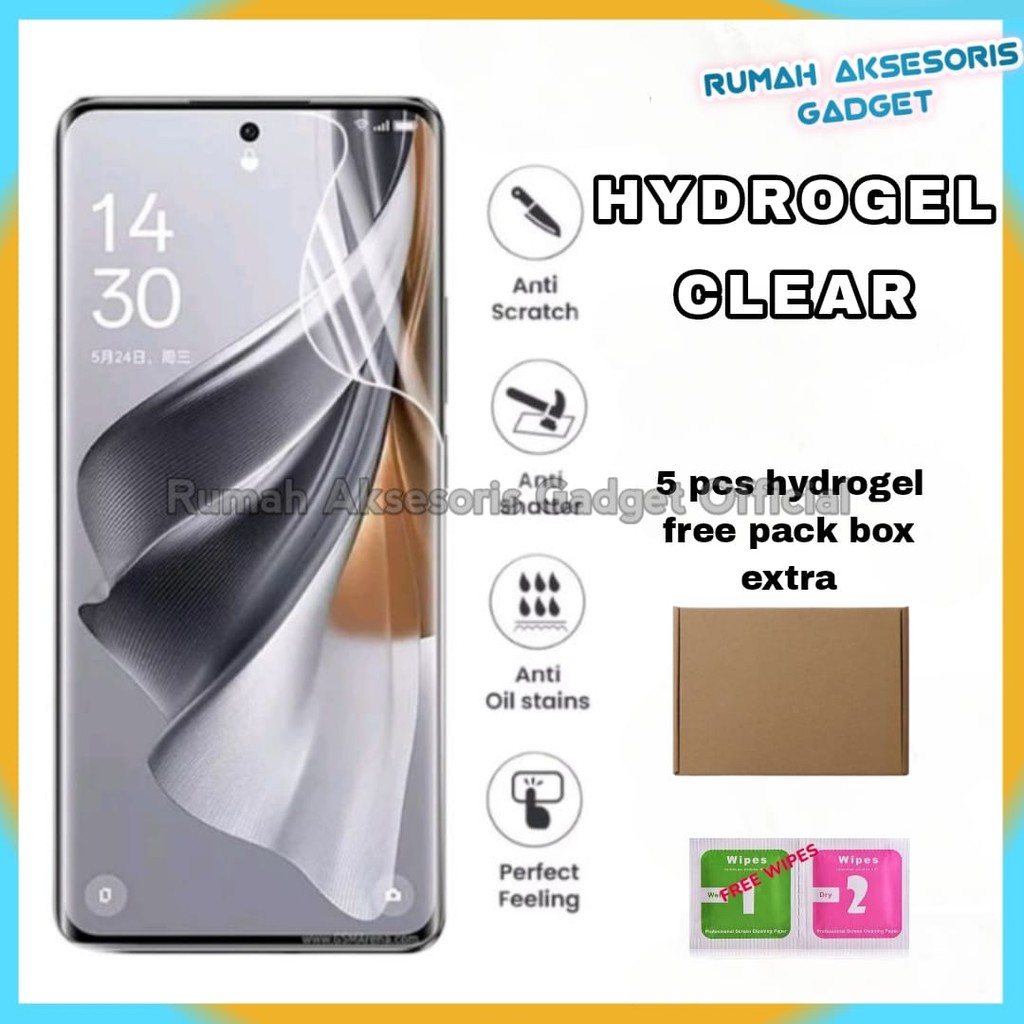 HP LAYAR HYDROGEL CLEAR IPHONE IP ป้องกันหน้าจอสําหรับ IP4 IP5 IP5S IP6 IP6S IP6 + IP7 IP8 IP7+ IP8+