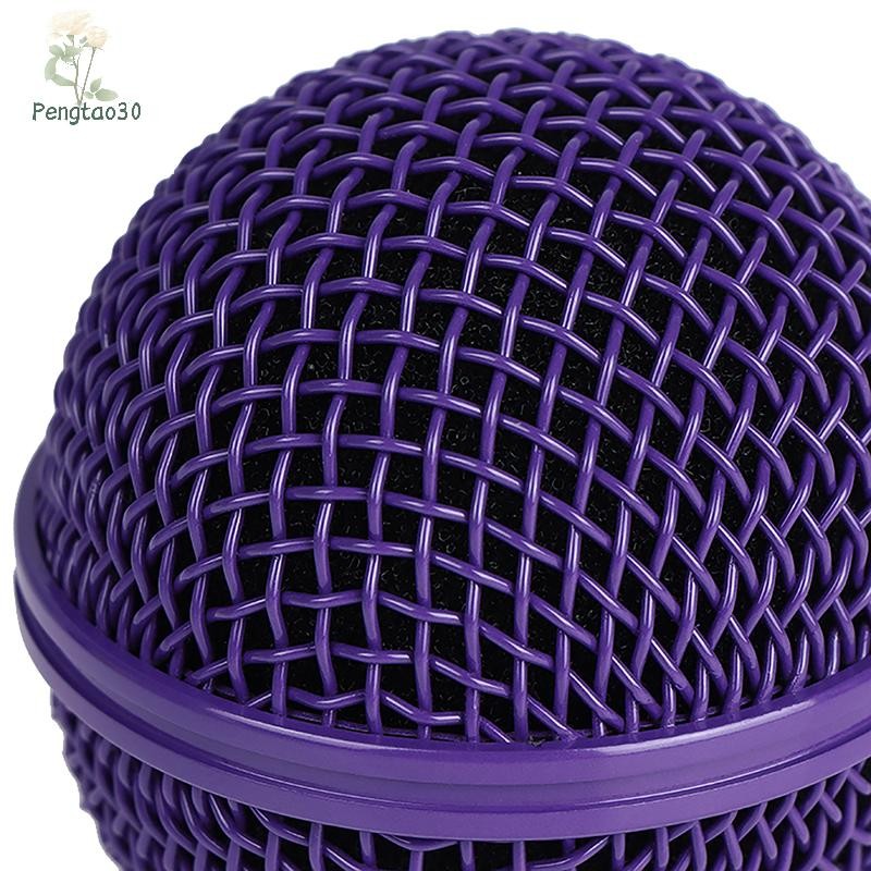[Eao] 1 PC สําหรับ Shure SM58 ไมโครโฟนไร้สายเปลี่ยนตะแกรงไมโครโฟนโลหะ Replacing Professional Party Mic Head Part [TH]