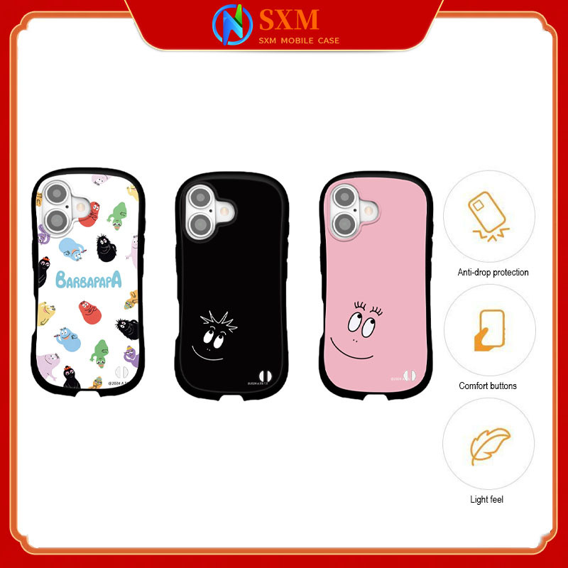 Iphone16 การ์ตูน Baba เอวเล็กเคสโทรศัพท์ซิลิโคนทนต่อการตกสําหรับ IPhone16/15/14/13/12/11