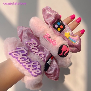 Coagulatelove ยางรัดผมหางม้า ขนาดใหญ่ สีม่วง สําหรับตุ๊กตาบาร์บี้ 1 ชิ้น