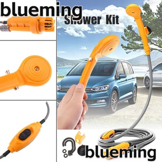 Blueming2 ฝักบัวอาบน้ําไฟฟ้า แรงดันสูง 12V แบบพกพา สําหรับล้างรถ ตั้งแคมป์ คาราวาน เล่นเซิร์ฟกลางแจ้ง