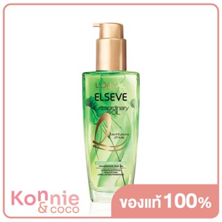 LOreal Paris Elseve Extraordinary Oil Botanical Jasmine Oil Infusion 100ml ลอรีอัล ปารีส ออยล์บำรุงผม.