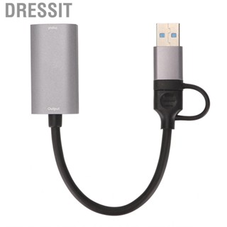 Dressit Video Card 4K HD Female To USB Type C Adapter U