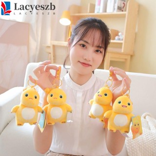 Lacyeszb พวงกุญแจ ตุ๊กตามังกรนม ตุ๊กตามังกร ผ้ากํามะหยี่ขนนิ่ม ตกแต่งกระเป๋า