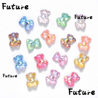 Future ตุ๊กตาหมีเรซิ่น ขนาดเล็ก สําหรับทําเครื่องประดับ DIY