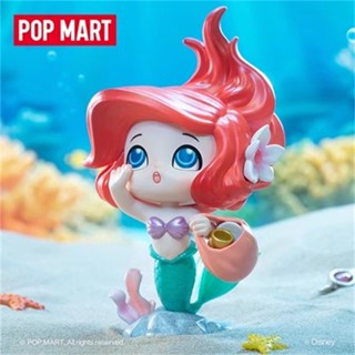 [ของแท้] Popmart POPMART ตุ๊กตาฟิกเกอร์ดิสนีย์ ครบรอบ 100 ปี เจ้าหญิงดิสนีย์ กล่องปริศนา ของขวัญ สําหรับตกแต่ง