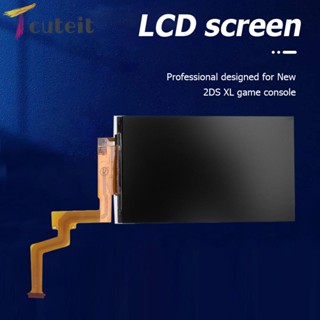 Tcuteit อะไหล่หน้าจอ LCD เกมคอนโซล 2DS XL แบบเปลี่ยน