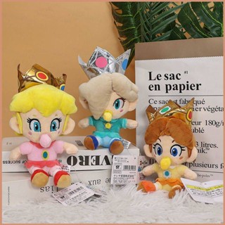 23 Q Version Super Mario Baby Princess Peach Daisy Rosalina พร้อมจุกนม ตุ๊กตาของเล่น ของขวัญสําหรับเด็ก