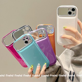 เคสโทรศัพท์มือถือ ซิลิโคนนุ่ม กันกระแทก สีสันสดใส สําหรับ IPhone 15 14 13 12 11 Pro Max