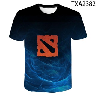 เสื้อยืด พิมพ์ลายเกม Dota สไตล์สตรีท สร้างสรรค์ 2022