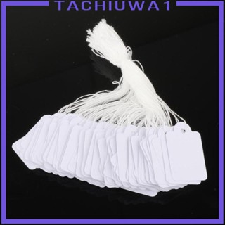 [Tachiuwa1] ป้ายแท็กราคา พร้อมสาย สําหรับวันเกิด 100 ชิ้น