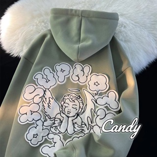 Candy Kids  เสื้อผ้าผู้ญิง แขนยาว เสื้อฮู้ด คลุมหญิง สไตล์เกาหลี แฟชั่น  Chic Stylish สไตล์เกาหลี ทันสมัย WWY23900I2 36Z230909