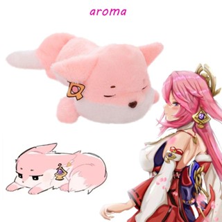 Aroma Yae Miko Fo-x ตุ๊กตาอนิเมะนอนหลับ ของเล่นสําหรับเด็ก