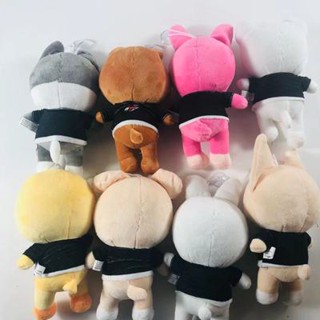 【Free Goods Store】20cm Skzook Plush Toys Stray Kids Cartoon Animal Stuffed toys Doll Gifts