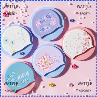 Wattle หมวกว่ายน้ํา อาบน้ํา ผ้าโพกหัว บางพิเศษ อุปกรณ์เสริม ทนทาน ซิลิโคน กันน้ํา หมวกอาบน้ํา ผู้หญิง