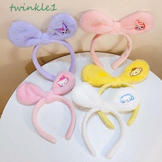 Twinkle1 ที่คาดผม ที่คาดผม ลายการ์ตูนกระต่าย Melody Cinnamoroll สําหรับผู้หญิง