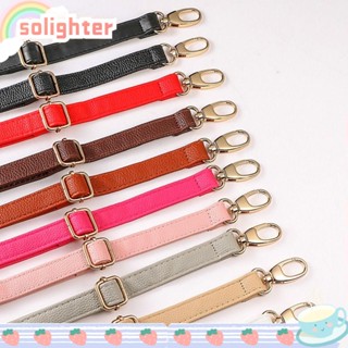 SOLIGHTER สายนาฬิกาข้อมือ หนัง 130 ซม. สามารถปรับได้ แบบเปลี่ยน อุปกรณ์เสริม สําหรับกระเป๋าสะพายไหล่