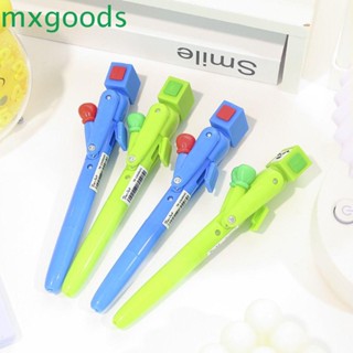 Mxgoods ปากกาลูกลื่น แบบโต้ตอบ 1.0 มม. สุ่มสี สําหรับเล่นเกม หุ่นยนต์ ชกมวย