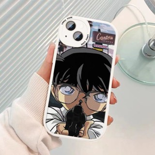 เคสโทรศัพท์มือถือหนังแกะ ซิลิโคนนิ่ม กันกระแทก ลายการ์ตูนโคนัน สําหรับ vivo Y93 91 70 85 76 71T 73 72 Y70 66 67 55 72T 53S