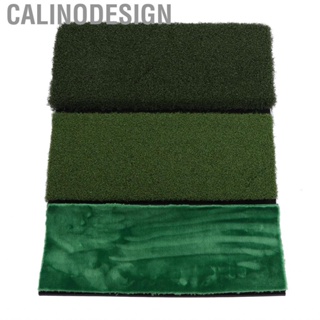 Calinodesign Practice Hitting Mat 3 In 1 Foldable Grass Pad For Indoor