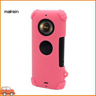 [Ma] เคสซิลิโคน ป้องกันรอยขีดข่วน สําหรับกล้องพาโนรามา Insta 360 ONE X