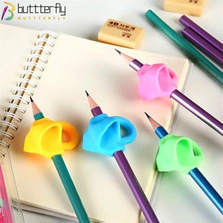 Buttterfly ที่จับดินสอ ซิลิโคน ฝึกปากกา การประดิษฐ์ตัวอักษร ช่วยเขียน