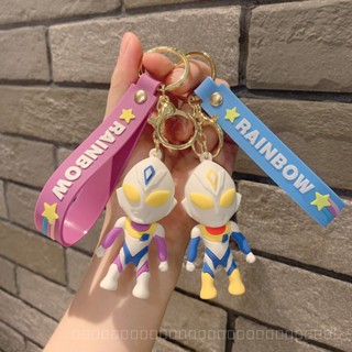 0830YWJJ Ultraman Key Chain Cute Cartoon Hanging Ornaments Car Key Ring Accessories Doll Backpack Key Pendants Animation  Comic  Garage Kit  ECGH