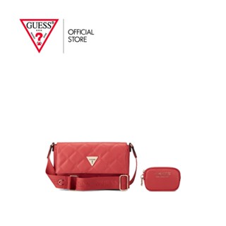 GUESS กระเป๋าสะพาย รุ่น LG884778 COLTON MINI CROSSBODY FLAP สีชมพู