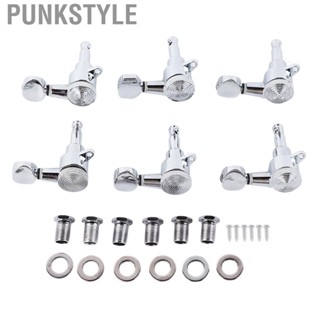 Punkstyle Electric Guitar Tuning Peg  Locking Tuner Wide Compatibility 6Pcs Accurate Adjustment for Replacement