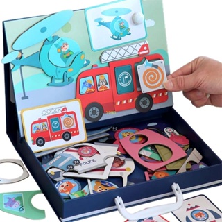 Youn กระดานวาดภาพแม่เหล็ก เพื่อการศึกษา STEM Sensory Toy Kids Gifts
