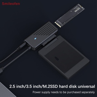 [Smileofen] อะแดปเตอร์แปลงสายเคเบิ้ล USB เป็น SATA USB 3.0 2.0 เป็น M.2 NGFF SATA สําหรับฮาร์ดไดรฟ์ภายนอก SSD HDD 2.5 3.5 นิ้ว