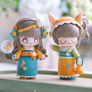 [ของแท้] กล่องสุ่ม ตุ๊กตา Kimmy &amp; Miki SEASONS TORY 52toys ของเล่นแฟชั่น ของขวัญคริสต์มาส